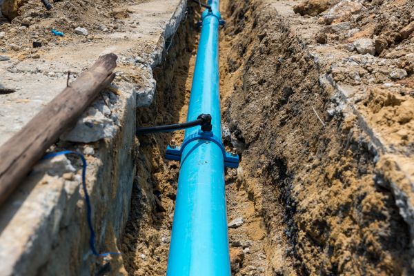 Water Main Installation in Mandeville