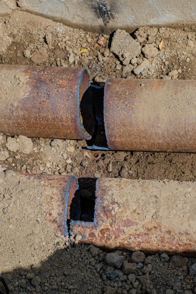 Corroded Pipe Repair in Mandeville