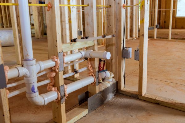 Rough Plumbing Installation in Mandeville