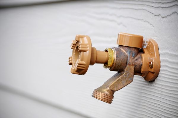 Outdoor Spigot Installation in Mandeville