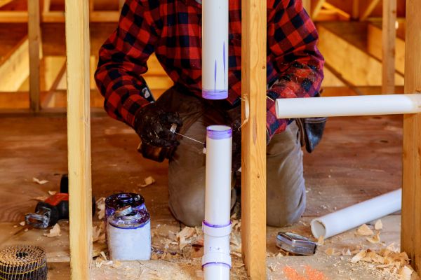 PVC Piping Installation in Mandeville
